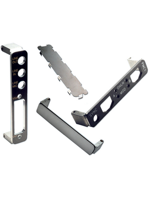Mezzanine Front Panel 56.55 x 12.7mm Unshielded Aluminium U