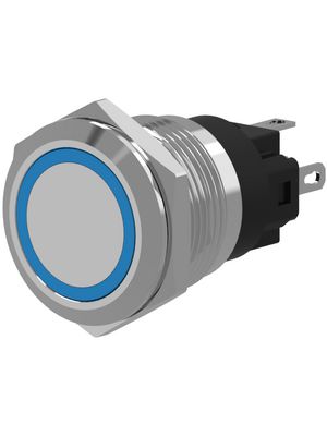 Pushbutton Switch, Vandal Proof Latching Function 200 mA 24 V 1CO IP67