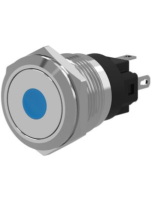 Pushbutton Switch, Vandal Proof Latching Function 200 mA 24 V 1CO IP67