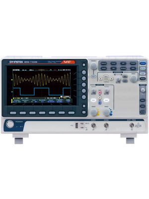 Oscilloscope GDS-1000B DSO 2x 100MHz 1GSPS USB / Ethernet Port / Go-NoGo BNC / Kensington Style Lock