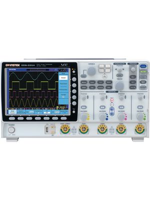Oscilloscope GDS-3000 DSO 4x 350MHz 5GSPS RS-232C / USB / Ethernet Port / SVGA Video Port / GPIB / Go-NoGo BNC / Kensington Style Lock / Line Output