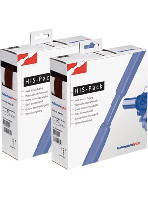 Heat-Shrink Tubing 2:1, 2.4 ... 4.8mm, Red, Polyolefin, 10m