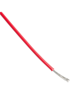 Stranded Wire PVC 0.12mm² Tinned Copper Red 3049 305m
