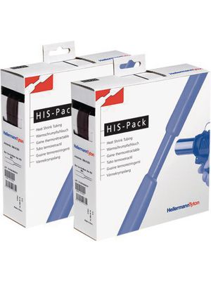 Heat-Shrink Tubing 2:1, 9.5 ... 19.1mm, Brown, Polyolefin, 5m