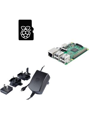 Raspberry Pi 3 Model B with PiOS, Case