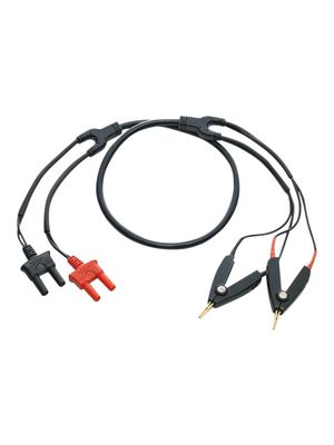 Kelvin Clip Test Lead Black
