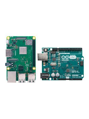 Raspberry Pi 3B+ Board + Arduino Uno Rev3 SMD