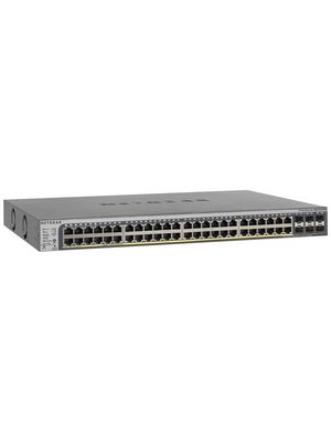 PoE Switch, Managed, 1Gbps, 384W, RJ45 Ports 48, PoE Ports 48