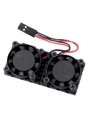 Dual Cooling Fan with Heatsink for Raspberry Pi