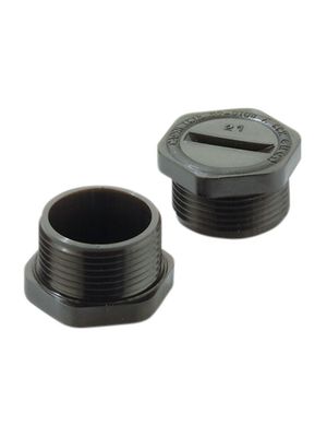 Blanking Plug M40, Polyamide, Black, IP68