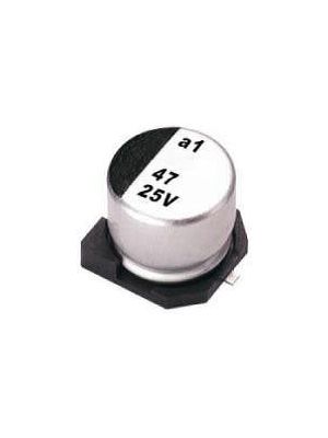SMD Electrolytic Capacitor, 220uF, 25V, 20%