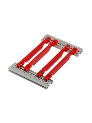 Guide Rail, 220mm, Polycarbonate, Red