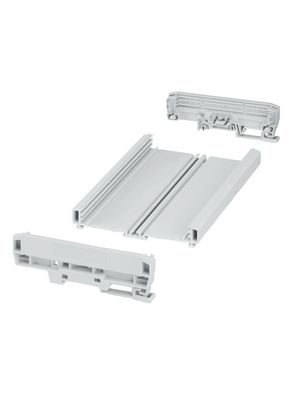 DIN-Rail Enclosure Kit UM-BASIC, 184x40x128mm, PVC