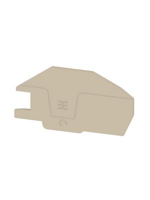 End Plate, Dark Beige