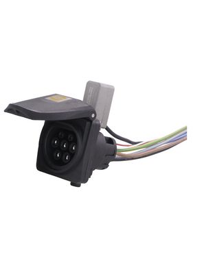 EV Charging Socket Outlet, Type 2, 22kW, 32A