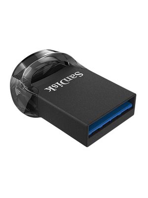 USB Stick, Ultra Fit, 128GB, USB 3.1, Black