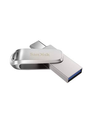 USB Stick, Ultra Dual Drive Luxe, 32GB, USB 3.1, Silver