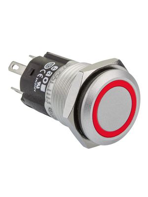Illuminated Pushbutton 3 A 250 VAC 1CO IP67
