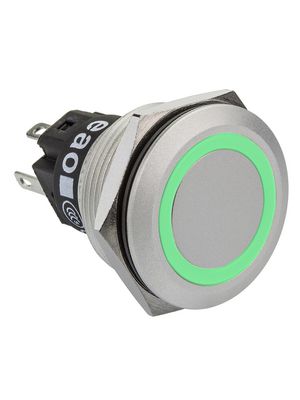 Illuminated Pushbutton 3 A 1CO IP67