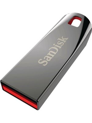 USB Stick, Cruzer Force, 64GB, USB 2.0, Silver