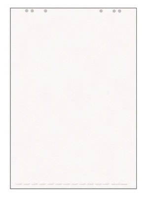 Flipchart Pad, White, Suitable for Writing