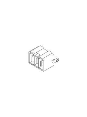 Board Connector, 3 Contact(s), Male, Str