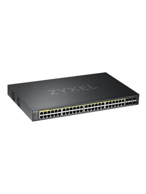 PoE Switch, Layer 2 Managed, 1Gbps, 375W, RJ45 Ports 48, PoE Ports 48