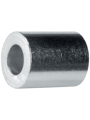 Spacer Sleeves, 20mm, Nickel-Plated Brass