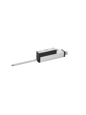 Linear Inductive Position Sensor with Spring 4 ... 20 mA 100mm 0.15% 120Ohm Clamp Mount Connector, M8, 3-Pin LS1