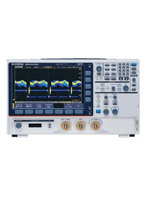 Oscilloscope GDS-3000A DSO 2x 350MHz 2.5GSPS USB / RS232 / LAN / VGA / Go-NoGo BNC
