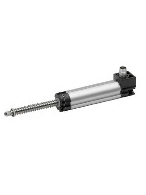 Linear Potentiometer Position Sensor with Spring Voltage Divider 25mm 0.2% 12kOhm Panel Mount Connector, M8, 3-Pin TEX