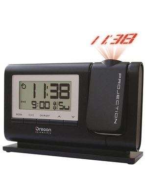 Projection clock with alarm function RM308P