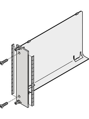 Front panel 3 HE 8 TE
