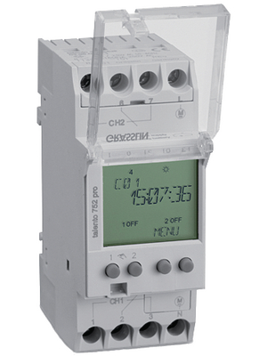 Time Clock Relay, Astro, 1 Change-Over (CO) / 1 Make Contact (NO)