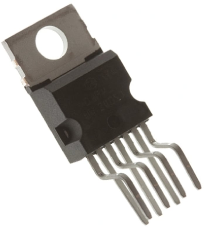 STMicroelectronics L4962E/A Step-Down Anahtarlamalı Regülatör, Ayarlanabilir, 7-Pinli HEPTAWATT V
