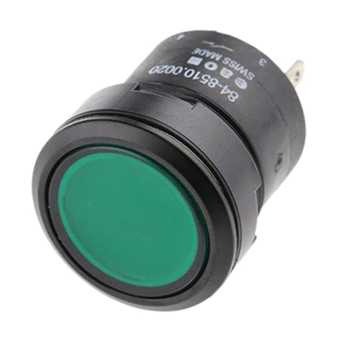 Buton / Buton Siviç / Buton Switch, 22,5mm, Tek Kutuplu Tek Atımlı (SPST), Anlık, IP67