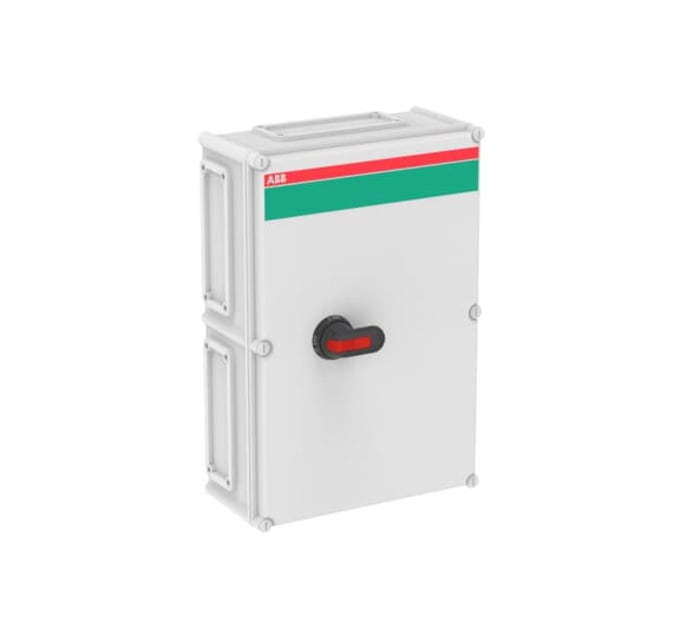 ABB 4P Pole Screw Mount Switch Disconnector - 200A Maximum Current, 200kW Power Rating, IP65