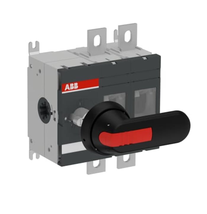 ABB 2P Pole Surface Mount Switch Disconnector - 315A Maximum Current, 180kW Power Rating, IP00