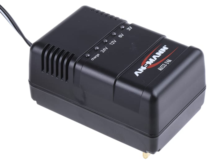 Plug-in lead acid battery charger