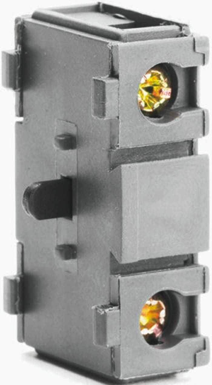 Yardımcı Kontak, NO, Geçirerek Takma