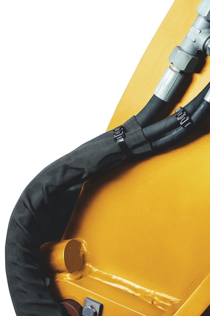 HellermannTyton, Siyah, Örgülü Kablo Kılıfı, 40mm Poliamit, 50m Uzunluğunda