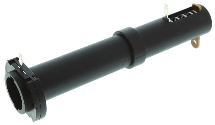 Bulgin, 2 Hücreli, AA Tipi Pil için Lehimlenebilir Pil Yuvası, Panele Montaj
