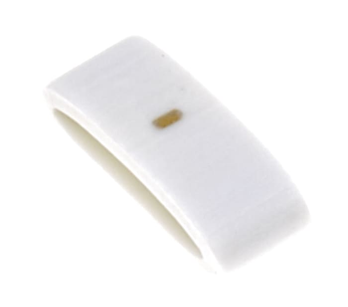 HellermannTyton Kablo İşaretleyici, Beyaz üstüne Siyah Renkli, Kaydırarak Takma, 1,8mm → 6,3mm