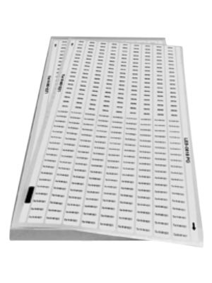 Labels, Polyester, x 2, Silver
