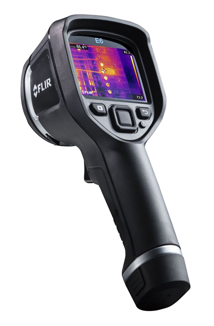 FLIR E6-XT WiFi Thermal Imaging Camera with WiFi, -20 → +550 °C, -4 → 1022 °F, 240 x 180pixel Detector