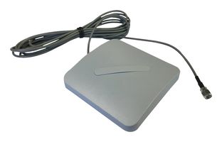 Antenna Miniature, Panel, GSM, WLAN, Zigbee, 824 MHz to 2170 MHz, 3 dBi, RG174 3m Lead, SMA Male
