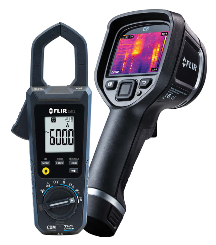 FLIR E8-XT WiFi + CM74 Thermal Imaging Camera with WiFi, -20 → +550 °C, -4 → 1022 °F, 320 x 240pixel