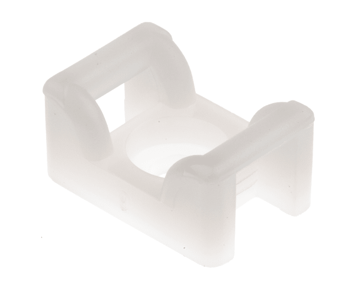 HellermannTyton, Doğal, Kroşe (Bağ Montajı için), 18mm x 12 mm, 6mm Maks. Bağ Genişliğine Uygun