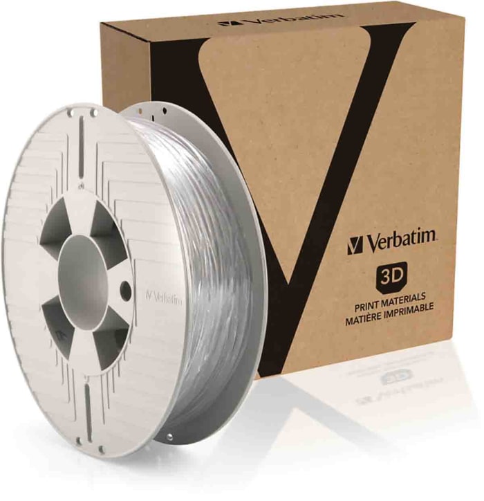 Verbatim 2.85mm Transparent DURABIO 3D Printer Filament, 500g