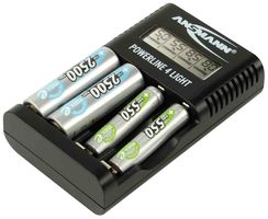 Battery Charger, Plug In, NiCd, NiMH, AAA, AA, EU, UK Plug